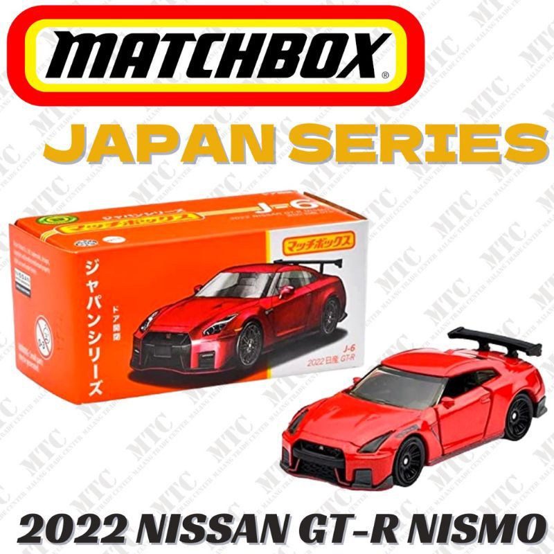 Jual matchbox original japan series 2022 nissan gt-r nismo