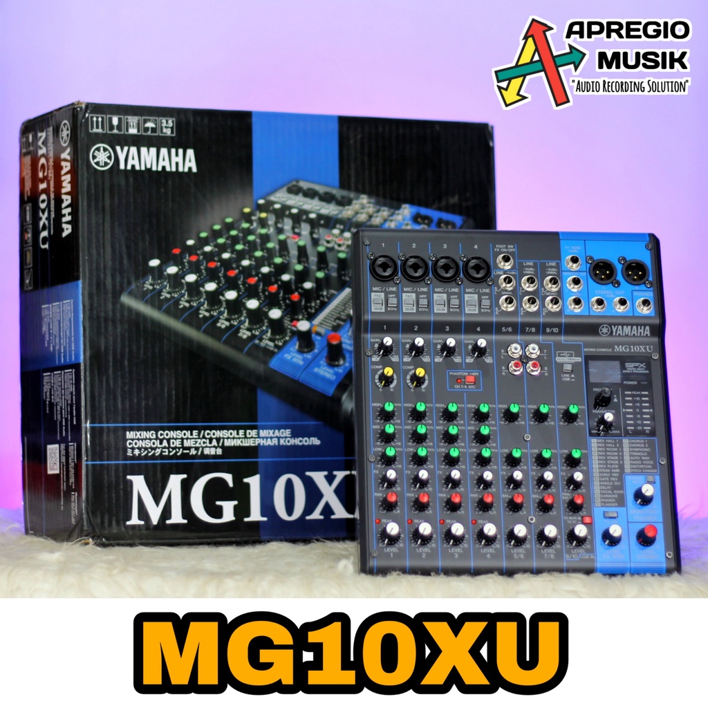 Jual Mixer USB Yamaha MG10XU MG 10 XU 10 Channel ORIGINAL Shopee