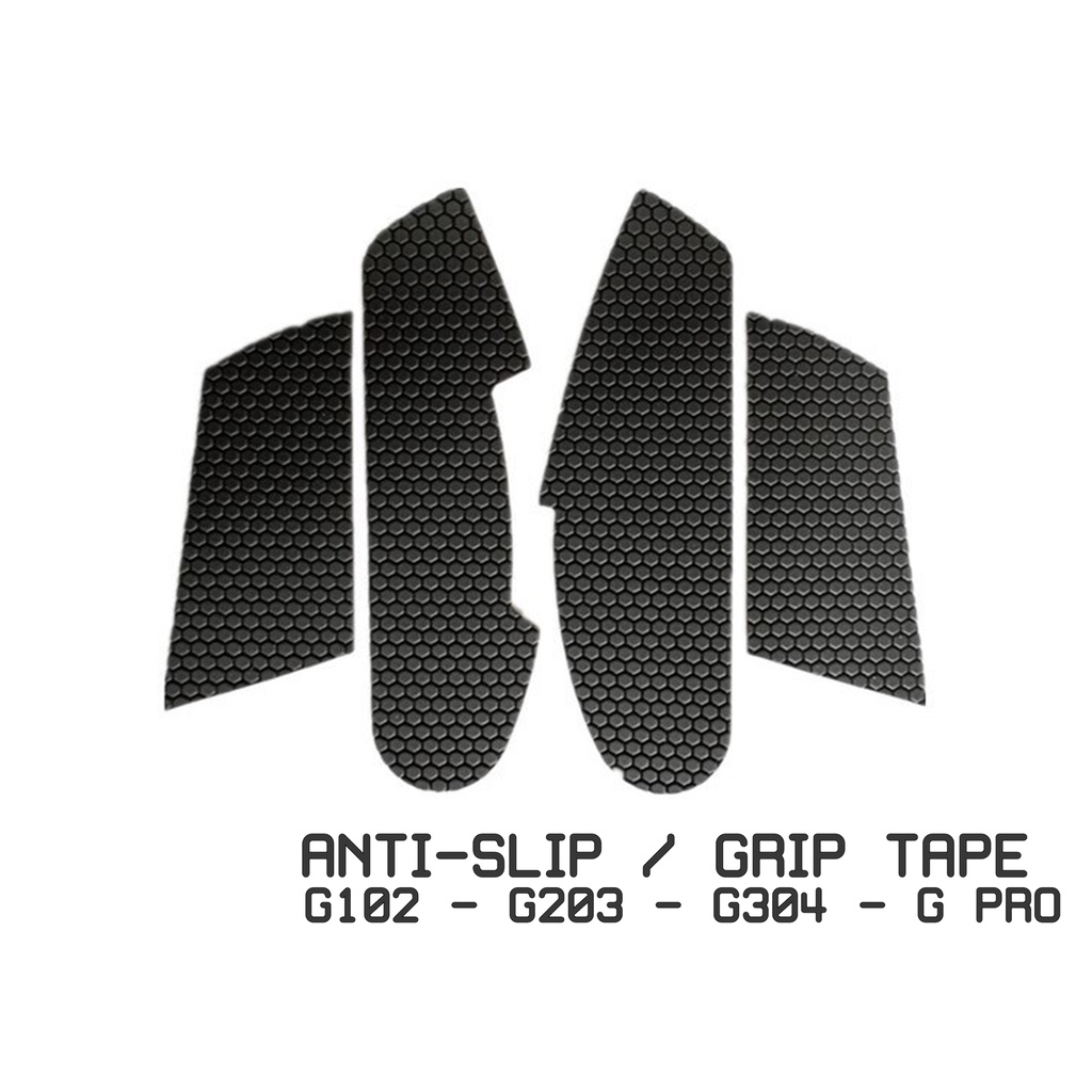 Jual Anti Slip Grip Tape Skin Logitech G102 G203 G304 G PRO Gaming