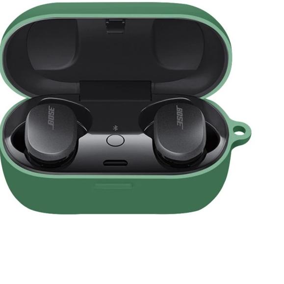 Jual Case Casing Silicon Bose quietcomfort earbuds Tws + Carabiner ...