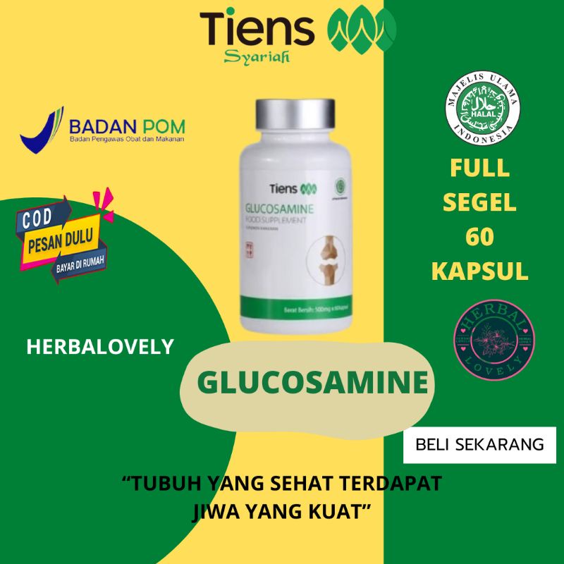 Jual Glucosamine Tiens Original Tianshi Nyeri Sendi Shopee Indonesia