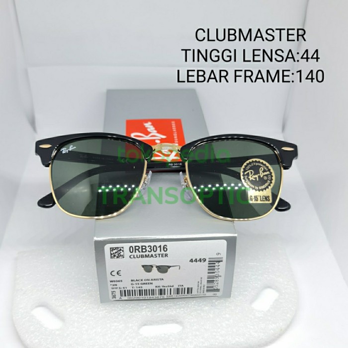 Kacamata hitam rayban best sale