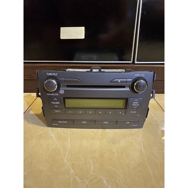 Jual Single Din Tape Head Unit Original Corolla Altis Shopee