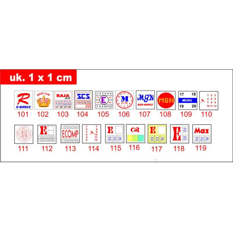 Jual sticker stiker segel a4 minim 2 lbr | Shopee Indonesia