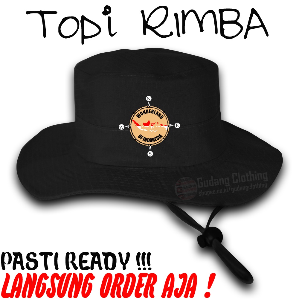 Jual Topi Rimba Wonderland Of Indonesia Topi Outdoor Wonderland Of ...