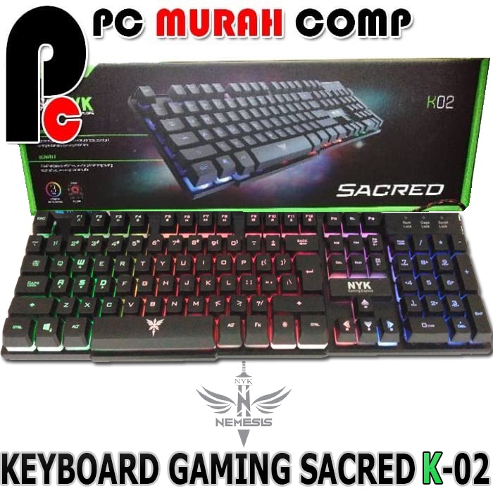 Jual KEYBOARD NYK GAMING K 02 NYK GAMING Explore Shopee Indonesia