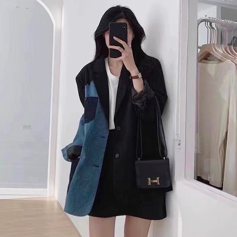jual-raven-2-tone-blazer-blazer-korean-style-blazer-impor-shopee