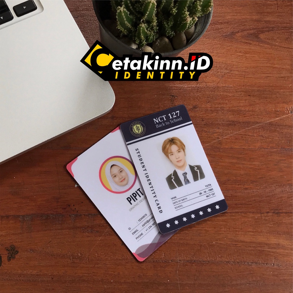 Jual Cetak Id Card Pvc Premium Kartu Member Kartu Anggota Kartu