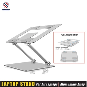 Lanwain London Adjustable Laptop Stand Tablet Stand Meja Laptop Aksesoris Laptop