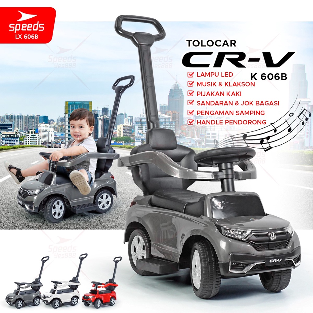 Jual Mobil-Mobilan Anak Tolocar Model Xpander PMB Mode Dorong Manual