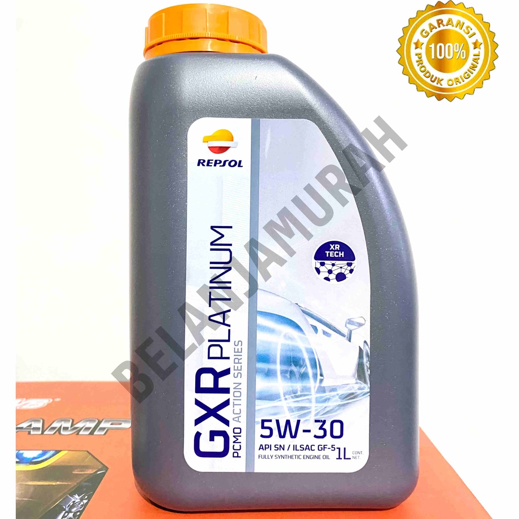 Jual Oli Repsol GXR Platinum SAE 5w-30 API SN ILSAC GF-5 Fully ...