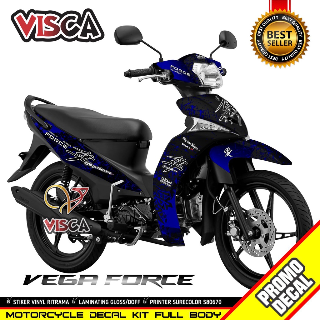 Jual Stiker Vega Force Decal Motor Vega Force Full Body Striping Vega ...