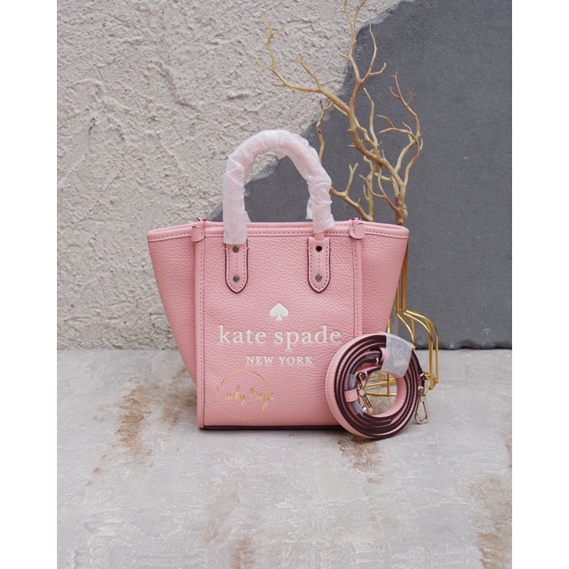 Kate Spade Mini Ella Crossbody Tote In popular Donut Pink