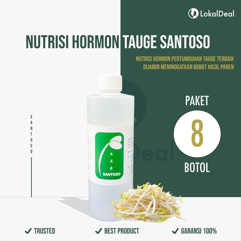 Jual Nutrisi Pupuk Protein Toge / Tauge Santoso Bukan Sumo Lamitech ...
