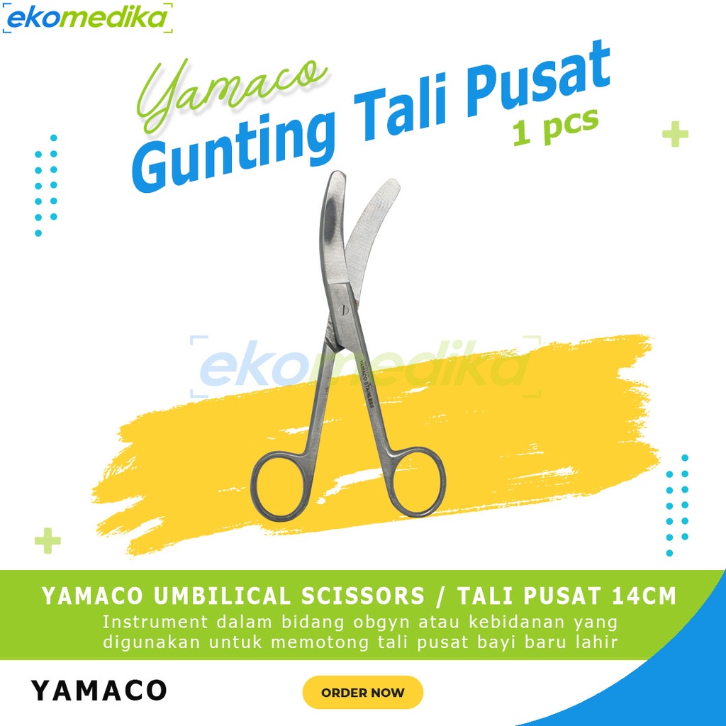 Jual Gunting Umbilical Cm Gunting Tali Pusar Pusat Cm Yamaco