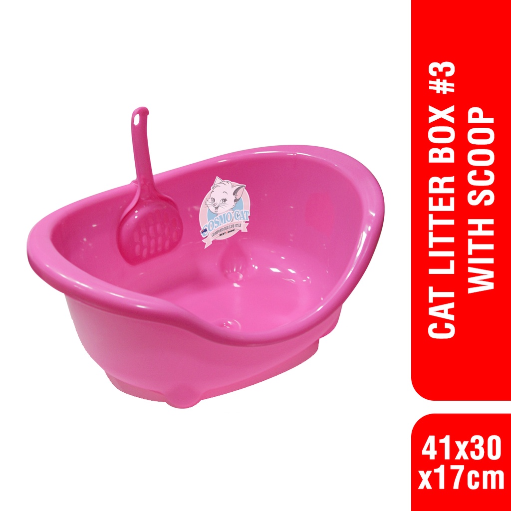 Jual Cosmo Cat Litter Box 3 Shopee Indonesia