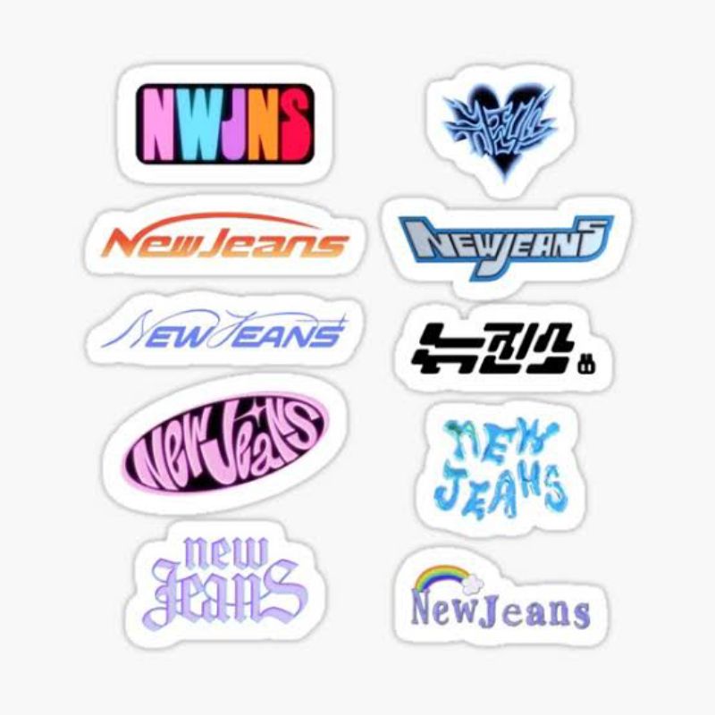 Jual Stiker New Jeans Kpop Sticker Set Shopee Indonesia