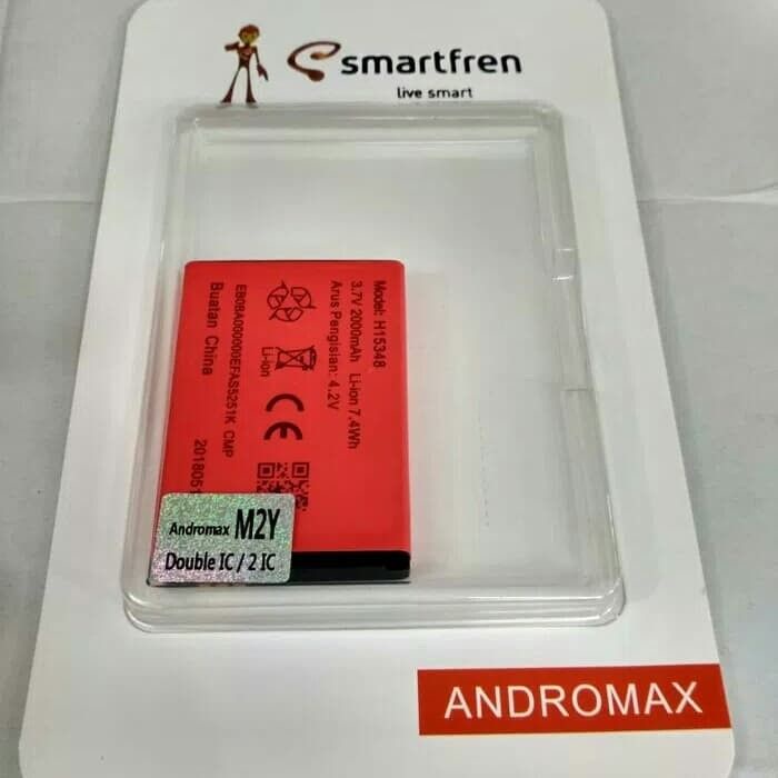 Jual Baterai Modem Smartfren MIFI Andromax M2Y Original Double 2IC ...
