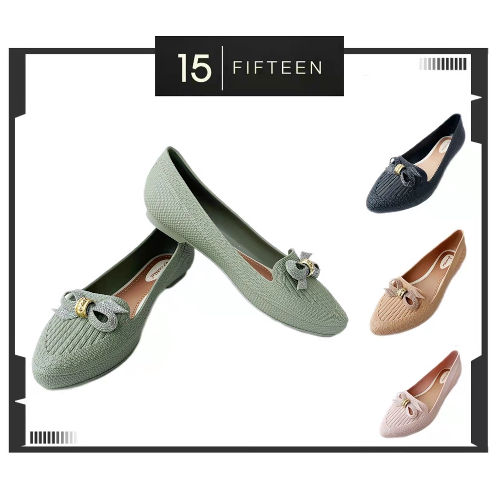 Jual 15 SHOP NEW ! Collin Work Shoes / Sepatu jelly Wanita Flat