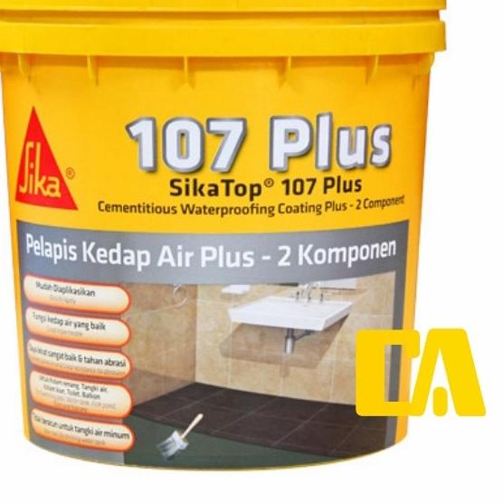 Jual SIKATOP 107 PLUS 2 KOMPONEN (A+B) EMBER 4KG | Shopee Indonesia