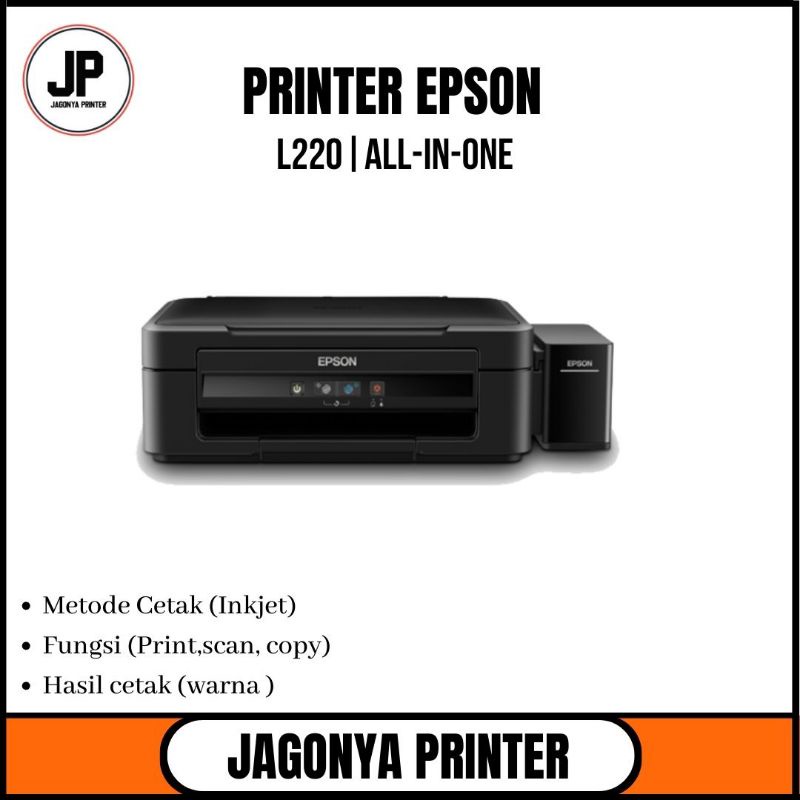 Jual Printer Epson L220 Inkjet Printer Warna Multifungsi Second Siap Pake Shopee Indonesia 6090