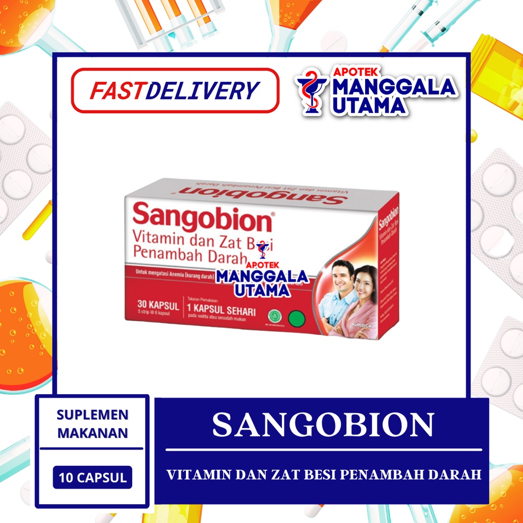 Jual SANGOBION PER STRIP ISI 10 TABLET | Shopee Indonesia