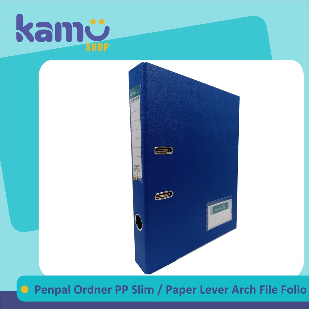 Jual Penpal Ordner Folio PP Slim F4 / Lever Arch File PL Slim Folio ...