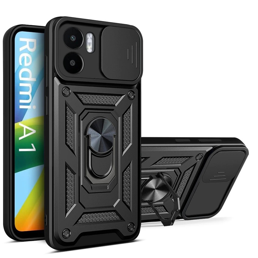 Xiaomi Redmi A2 A1 Case Softcase SLIDE ARMOR CAMERA PROTECTION Case Casing  Hp Redmi A2 A1