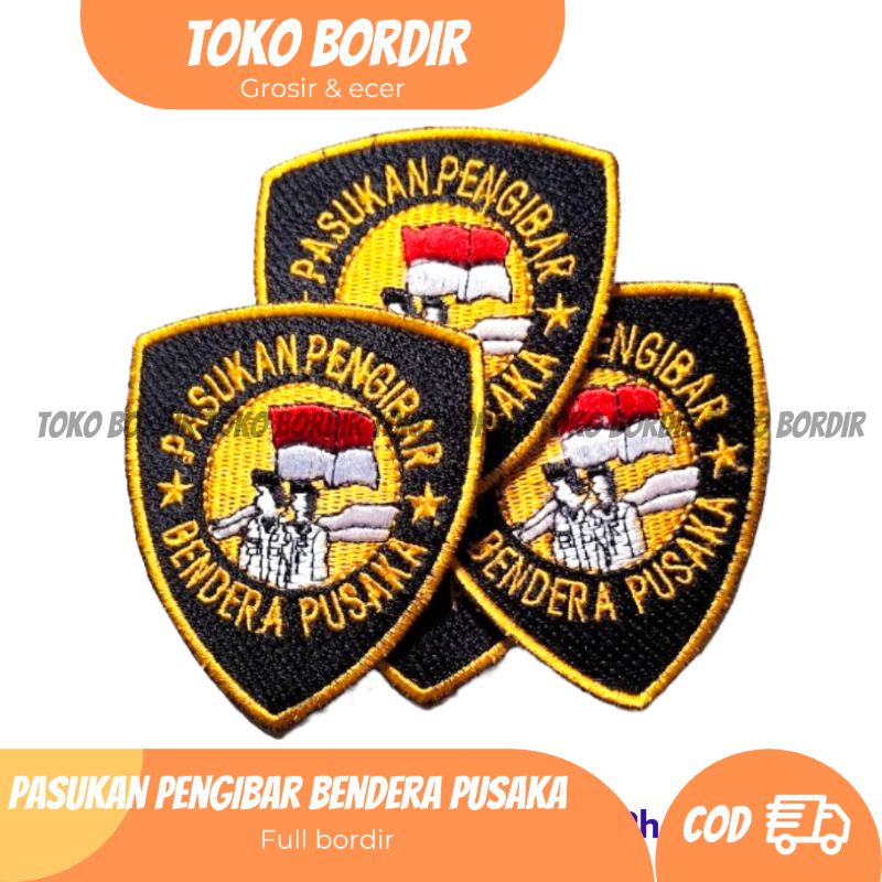 Jual Logo Bordir Pengibar Bendera Pusaka Shopee Indonesia 