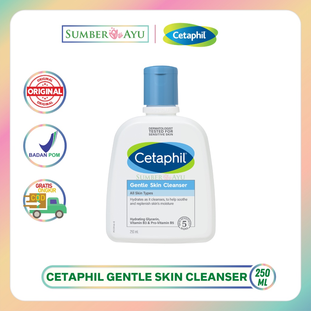 Jual Cetaphil Gentle Skin Cleanser 250 Ml Shopee Indonesia