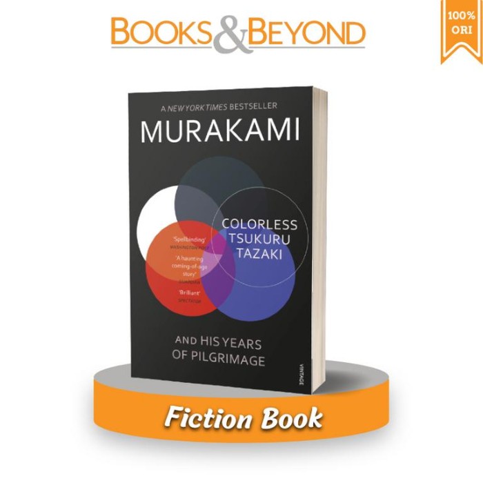 Jual Books Colorless Tsukuru Tazaki And His Years Of Pilgrimage ...