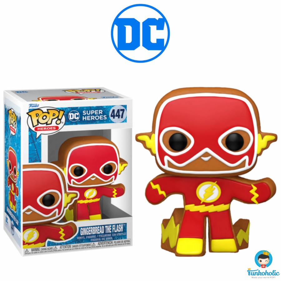 Jual Funko POP! Heroes DC Comics Holiday Gingerbread The Flash