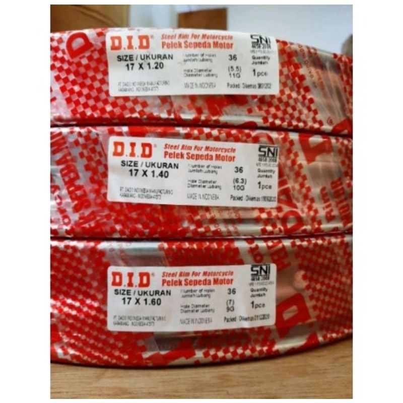 Jual velg pelek pelak did asli honda c70 c700 astrea 800 star prima ...