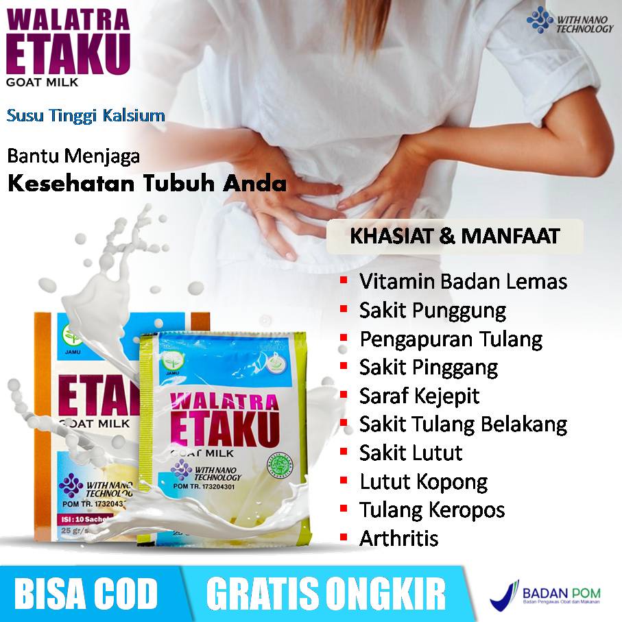 Jual Susu Kesehatan Tubuh, Vitamin Badan Lemas Dan Lesu, Sakit Punggung ...