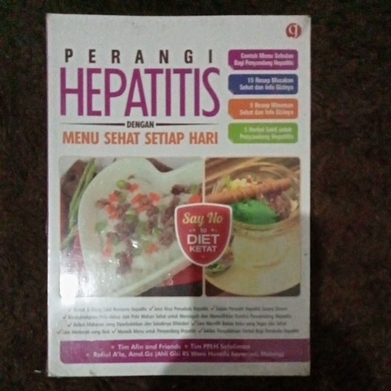 Jual BUKU RESEP MASAKAN / MAKANAN KESEHATAN / MENU SEHAT / Perangi ...