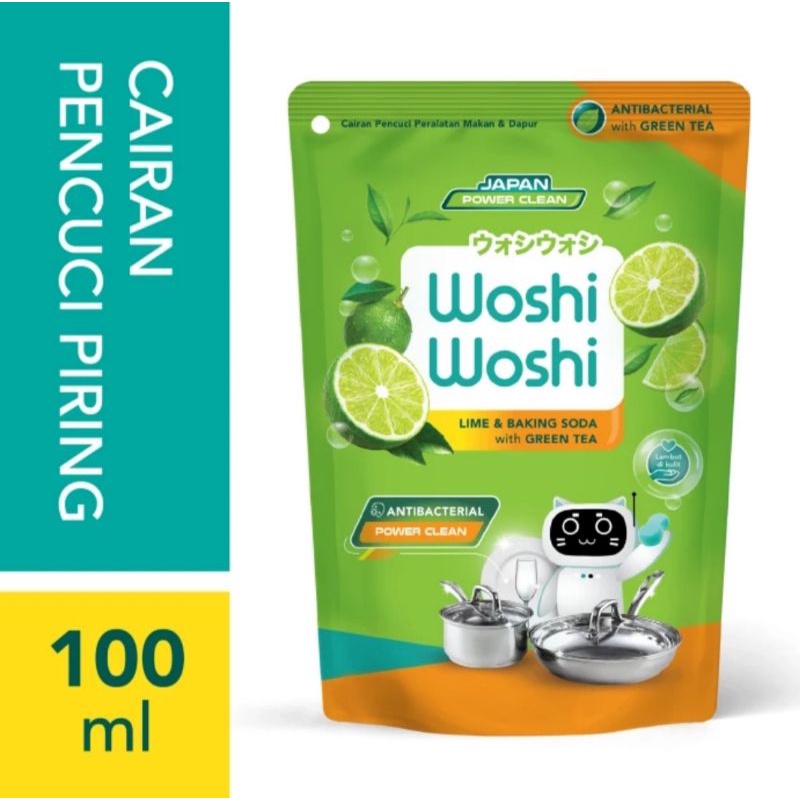 Jual Woshi Woshi Sabun Cuci Piring 200 Ml 100ml | Shopee Indonesia