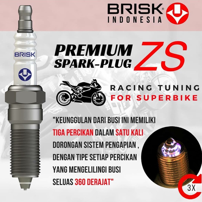 Jual Busi Racing Brisk Premium Adv Pcx Cbr Crf Rally