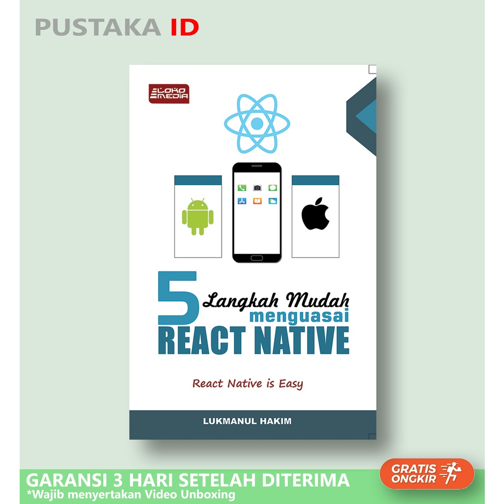 Jual Buku 5 Langkah Mudah Menguasai React Native - Lukmanul Hakim ...