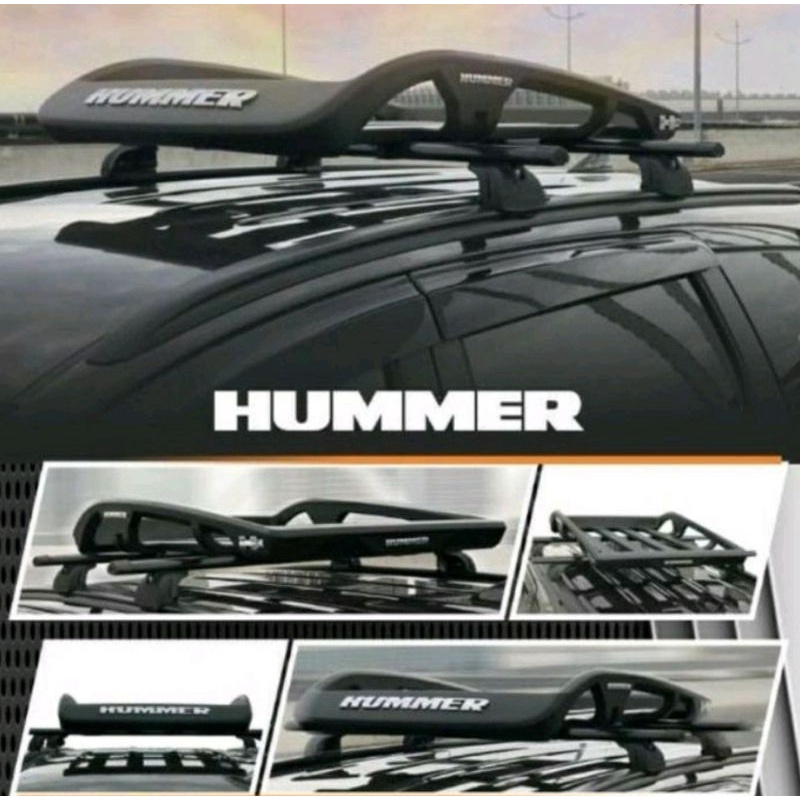 Jual ( GRAB / GOCAR / TRUCKING ) RAK HUMMER BAGASI UNIVERSAL RACK ROOF ...
