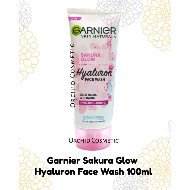 Jual Garnier Sakura Glow Hyaluron Face Wash Shopee Indonesia