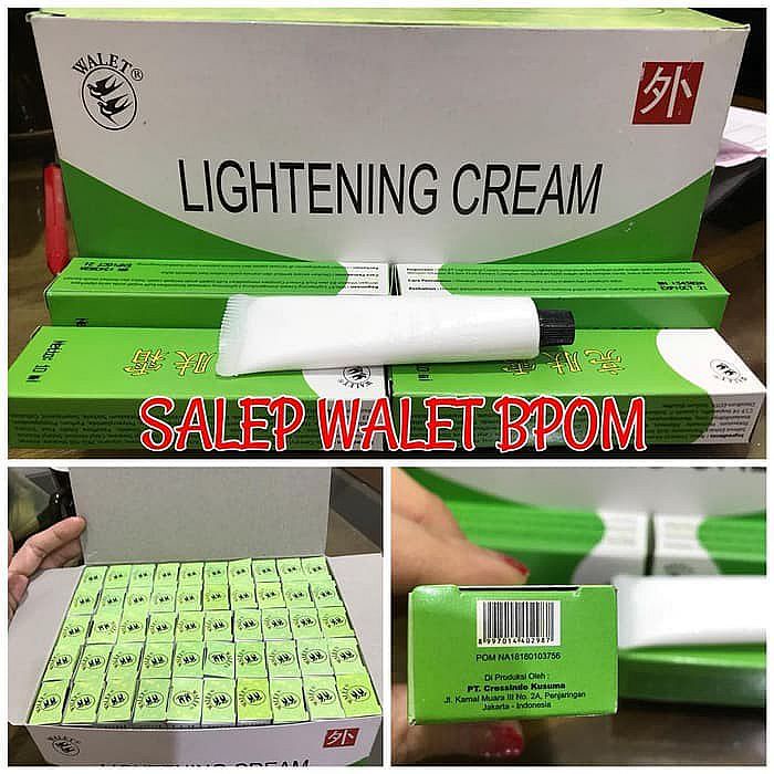 Jual Salep Walet (2pcs) / Salep Flek Hitam Membandel di Wajah / Gatal ...