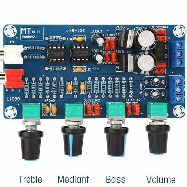 Jual TONE CONTROL NE5532 HI-FI PRE AMP AMPLIFIER STEREO | Shopee Indonesia