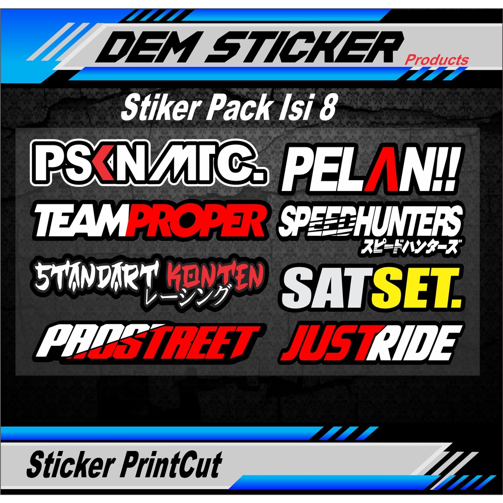 Jual Stiker Racing Stiker Keren Stiker Motor | Shopee Indonesia