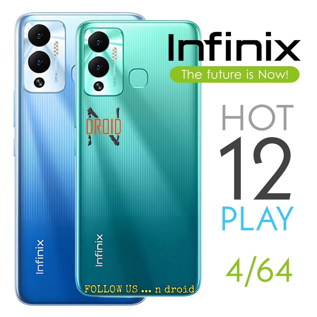 Jual INFINIX HOT 12 PLAY 4/64 -- GARANSI RESMI - HP INFINIX HOT12 PLAY ...