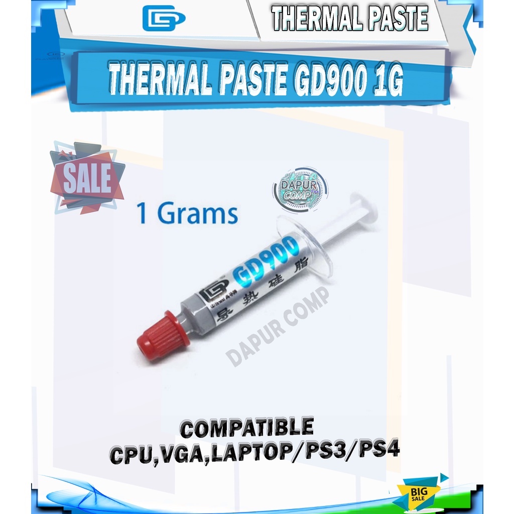 Jual THERMAL PASTE GD900 PASTA HIGH QUALITY 1GR | Shopee Indonesia