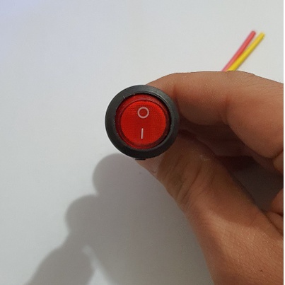 Jual Saklar Switch Tombol BULAT On Off LED Motor Mobil Lampu UNIVERSAL ...