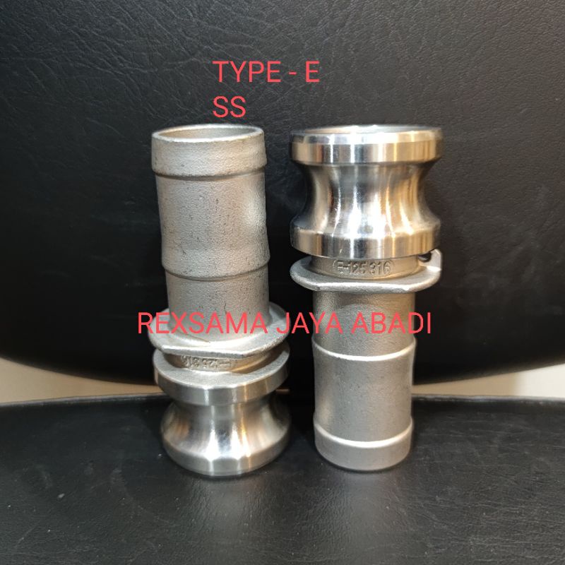 Jual CAMLOCK TYPE E 125 / 1-1/4 INCH STAINLESS STEEL | Shopee Indonesia