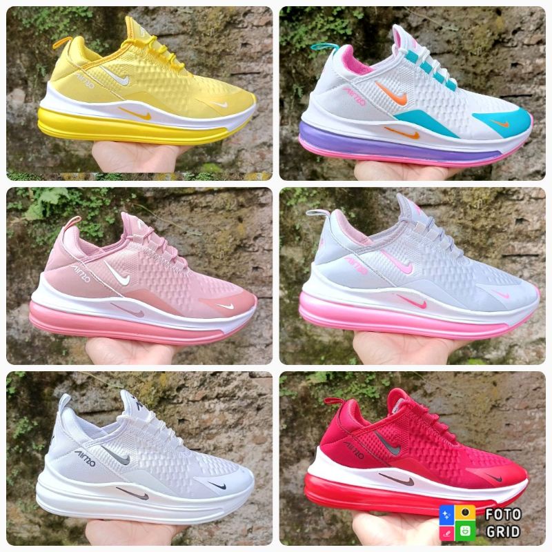 Jual Sepatu Wanita Putih Rainbow Made In Vietnam Cocok Untuk Senam ...