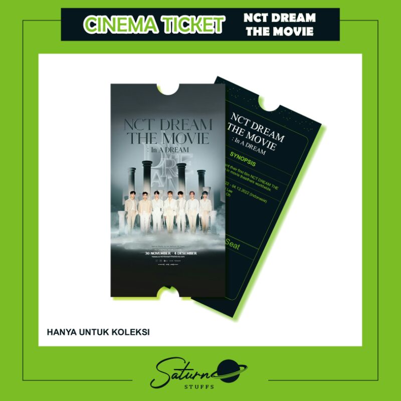 Jual CINEMA TICKET NCT SERIES (TDS & NCT Nation) Shopee Indonesia