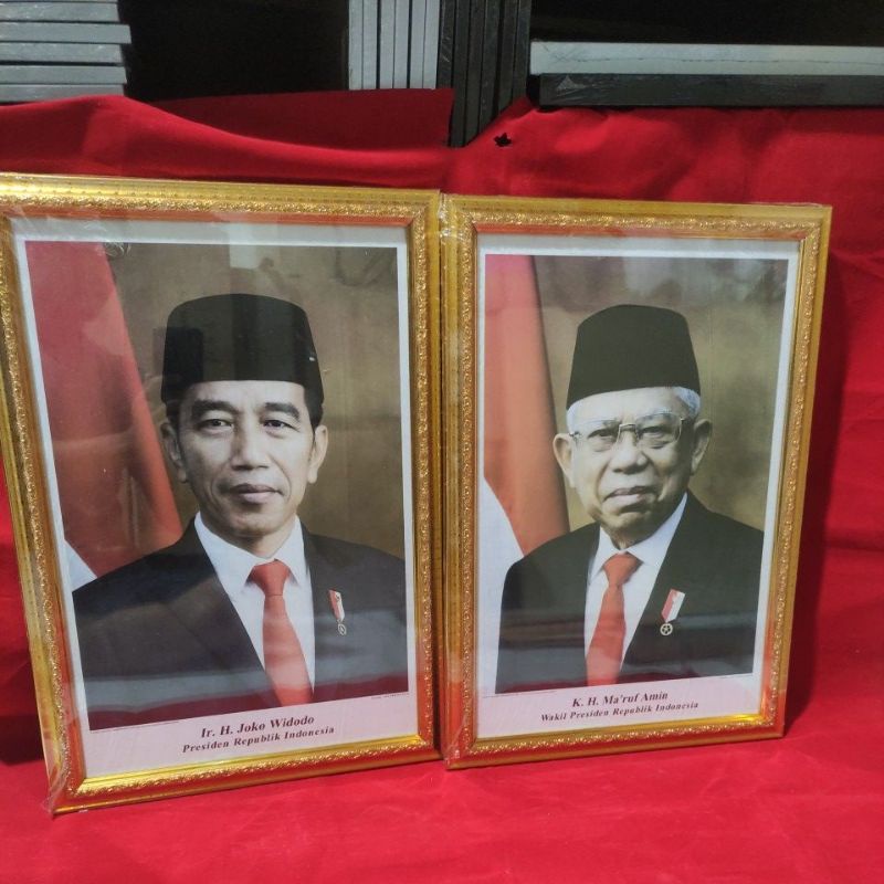 Jual Bingkai Foto Presiden Dan Wakil Presiden | Shopee Indonesia